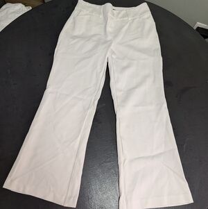 Women's Cream Boot Cut Pants